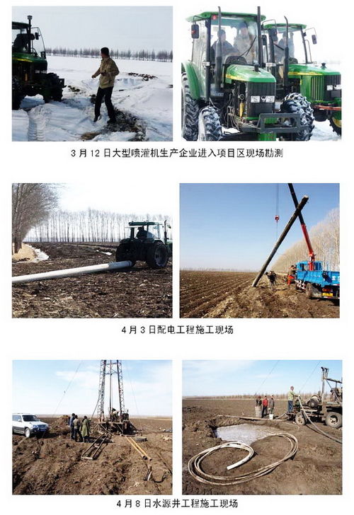 黑龙江省大型喷灌工程建设工作有序推进